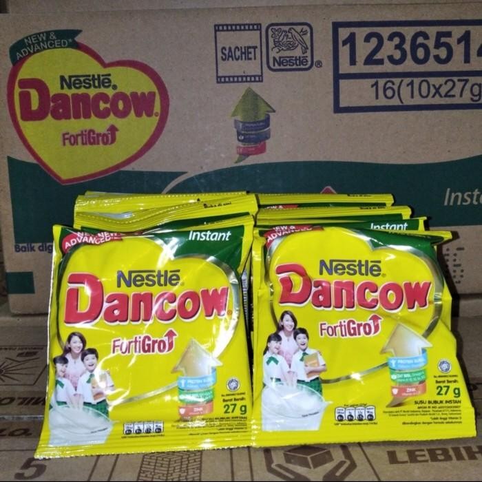 

(Expert) susu dancow fortigrow coklat sachet isi 10