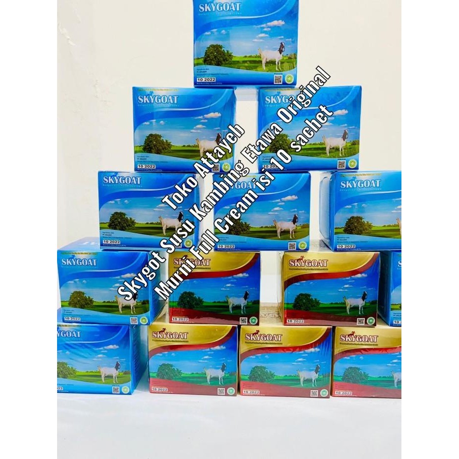 

(Expert) SkyGoat Susu kambing Etawa Original Coklat Milk Propolis Madu Skygoat