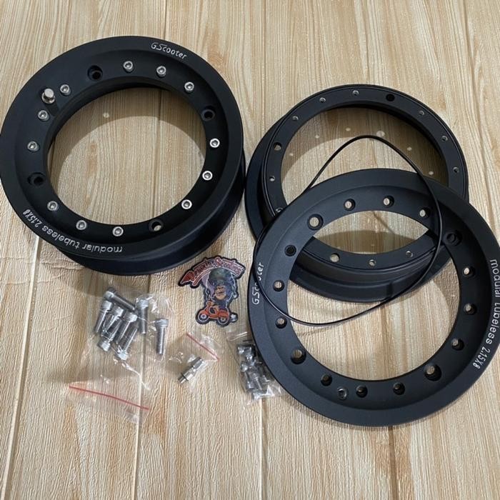 velg tubeless modular ring 8 gs gscooter vespa super ps