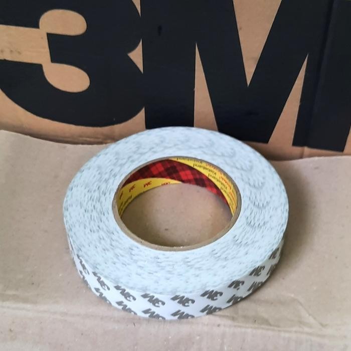 

Stok Baru Double Tape 3M 9075i Lebar 25 mm x 50 Meter-Dobel Tape Tissu