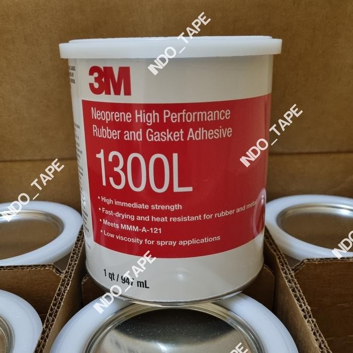 

Stok Baru 3M 1300L Neoprene High Performance Rubber And Gasket Adhesive Original