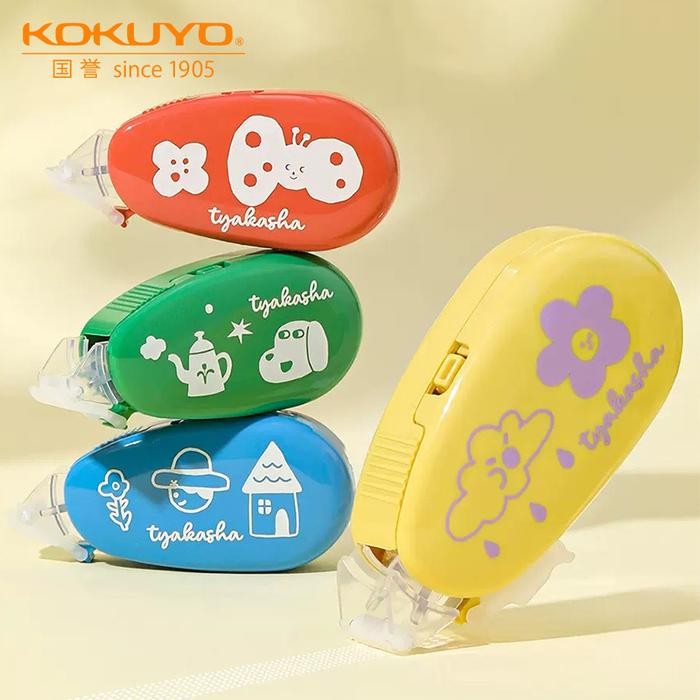 

Stok Baru Glue Dot Tape Kokuyo Tyakasha 6mmx8m 100% Original