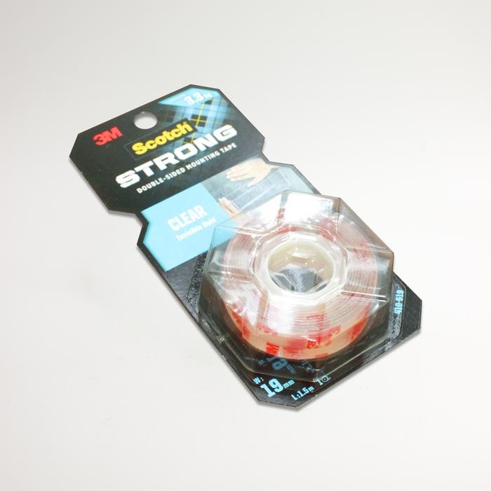 

Stok Baru 3M Scotch Double Tape VHB Mounting Transparan Bening 4010C