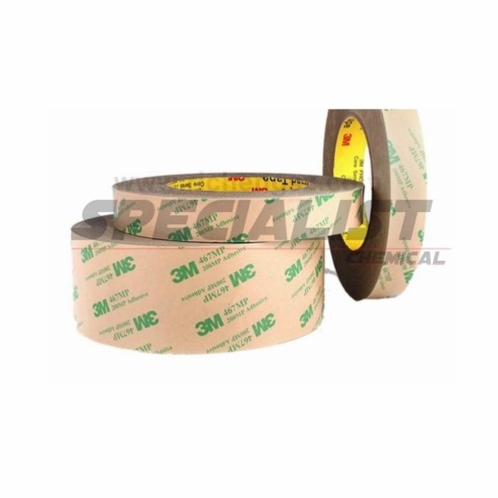

Stok Baru DOUBLE TAPE 3M 467MP 200MP ADHESIVE TAPE TRANSPARAN / PEREKAT BENING