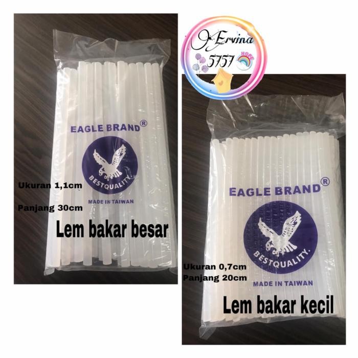 

Stok Baru lem lilin / lem bakar kecil dan besar Taiwan 1kg