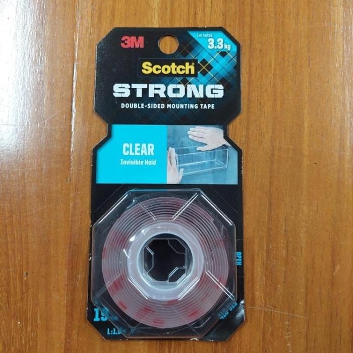 

Stok Baru double sided mounting tape strong clear in invisible hold type 410-s19