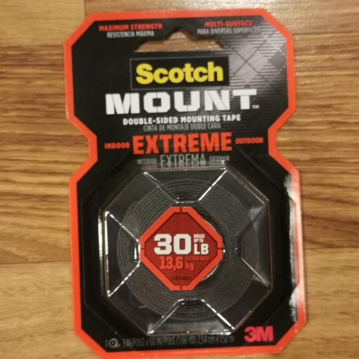 

Stok Baru Scotch Double Tape Extremely Strong 13,6 Kg EXTREME STRONG MOUNTING