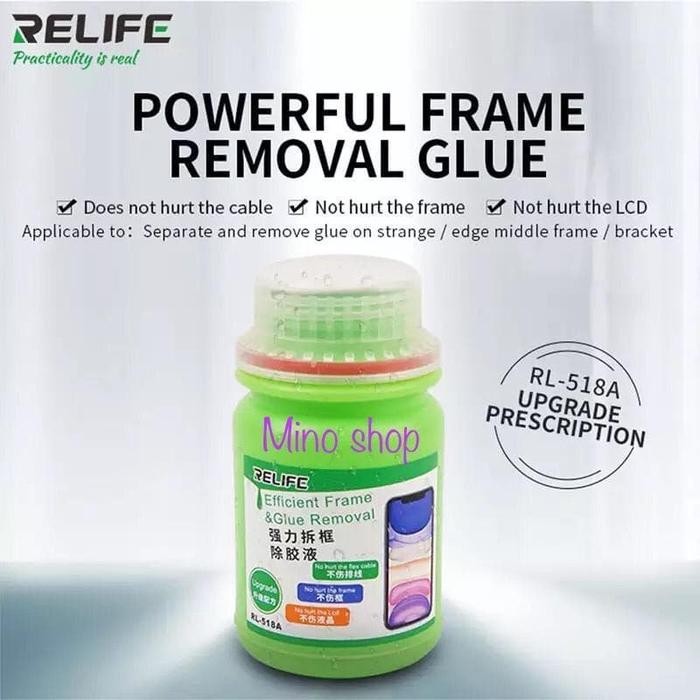 

Stok Baru CAIRAN PENGHANCUR LEM RELIFE RL-518A FRAME REMOVAL GLUE 250ML