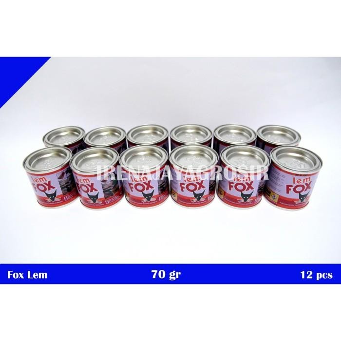 

Stok Baru FOX LEM AIBON KALENG isi 12 pcs serba guna 70 gram