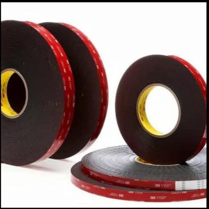 

Stok Baru Double Tape 3M Vhb 5952 Hitam 12mm x 33m