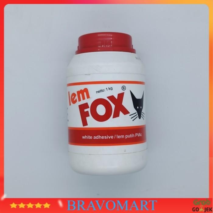 

Stok Baru Lem Fox Putih White Adhesive PVAc 1kg