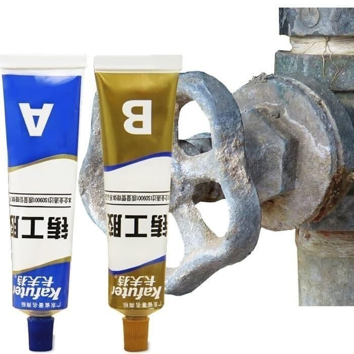 

Stok Baru Lem Glue Iron Steel Metal Repair Paste A&B Adhesive
