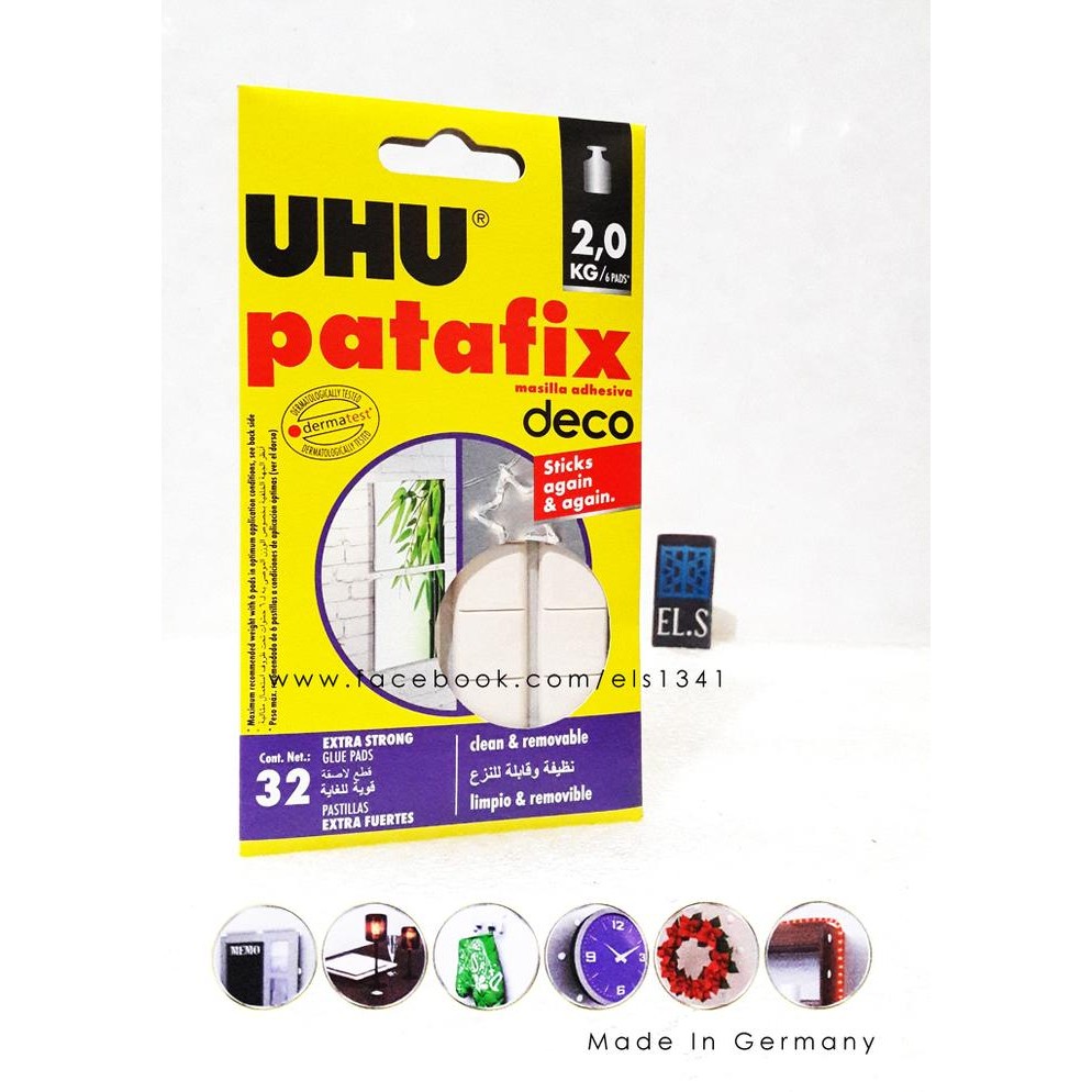 

Stok Baru UHU Patafix Deco