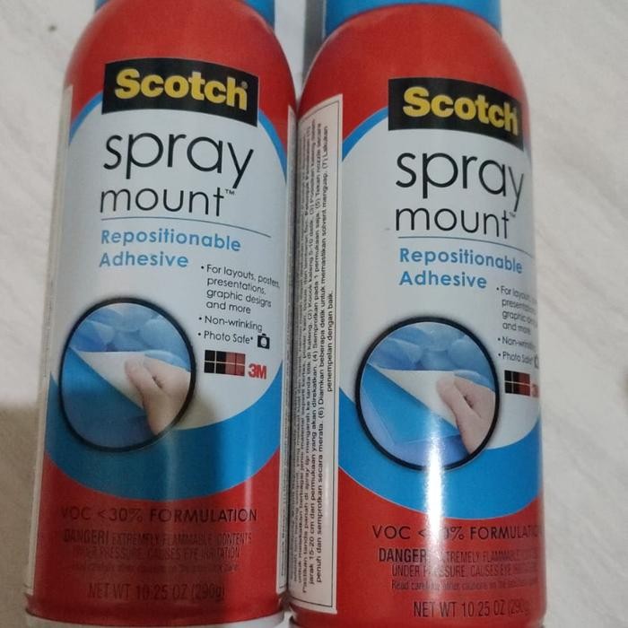 

Stok Baru 3m Scotch Lem Spray Mount 290 Gr