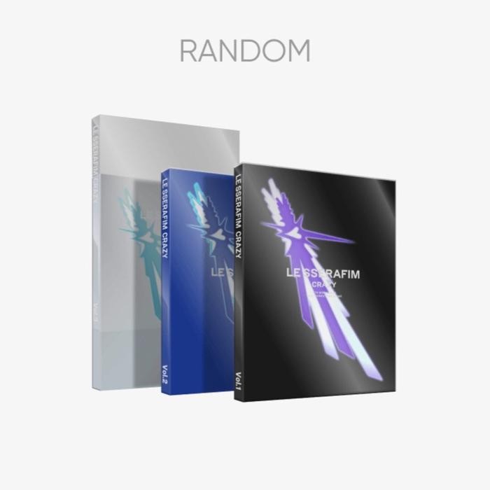 LE SSERAFIM CRAZY SEALED ALBUM READY STOCK