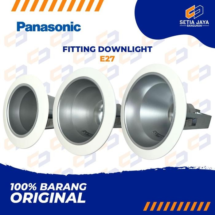 FITTING / KAP DOWNLIGHT / LAMPU PANASONIC 3 / 4 / 5 INCH INBOW NLP