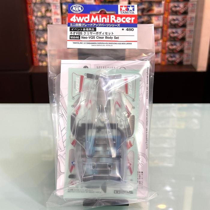 Tamiya Mini 4Wd Neo Vqs Clear Body Set