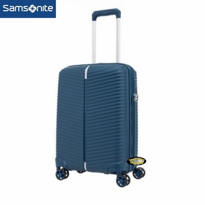 Koper Samsonite Varro Hardcase Medium 25 Inch - Blue Harga Promo