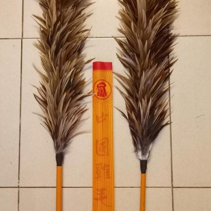 Kemoceng Bulu Ayam Jumbo Besar