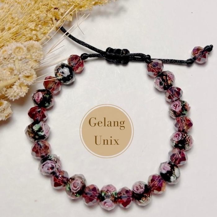 

Gelang Kristal Premium Tali Serut Kode 648