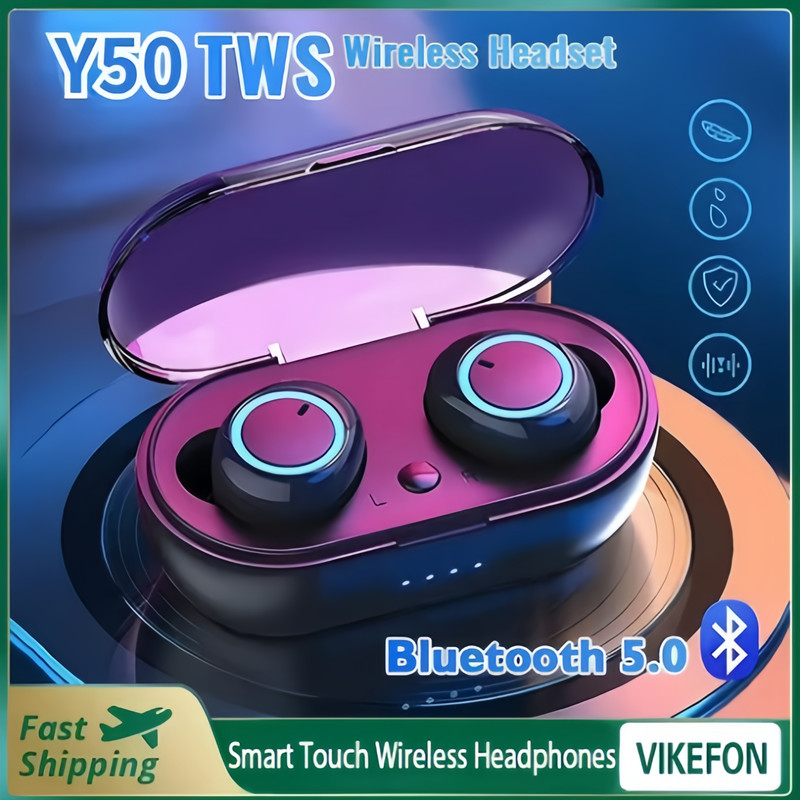 IMPORT Y50 TWS wireless headphones sport earphones bluetooth Gaming Headset Microphone Phone