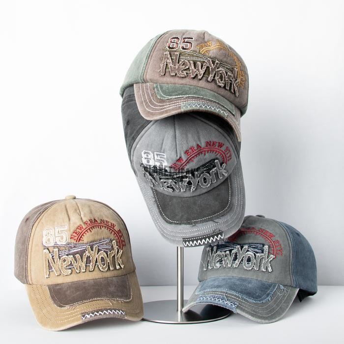 Kualitas Terjamin Topi Baseball Pria Wanita Aksen Robek Ripped Original - Planet Jeans Bc12