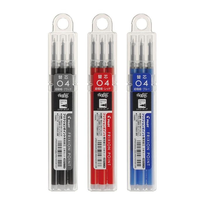 

Terlaris Pilot Frixion Knock Point Refill 0.4Mm Erasable Ink Tinta Lfpkrf30S4 Ongkir Termurah