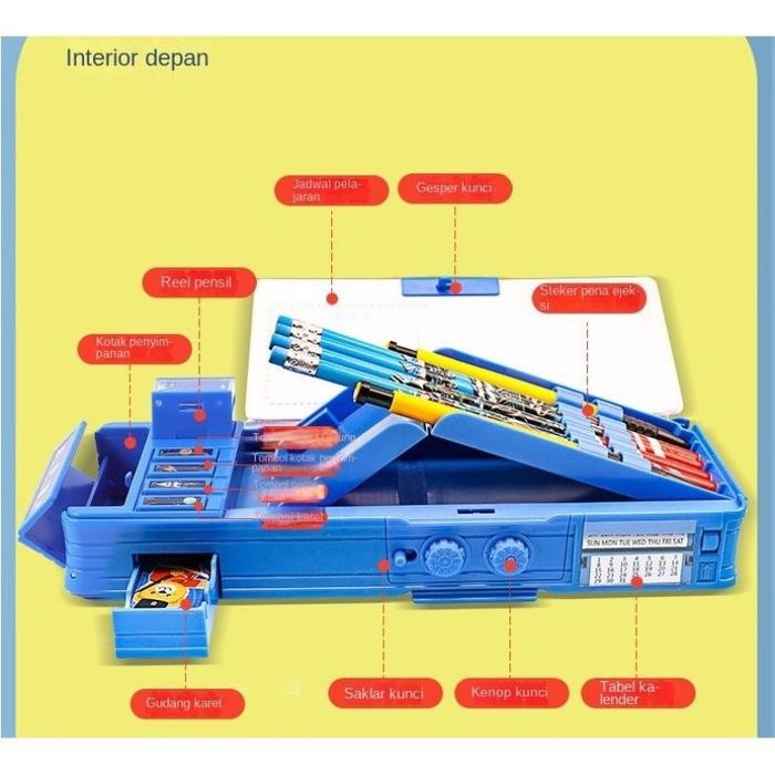 

Terlaris Kotak Pensil Anak Sekolah Tempat Pensil Premium Ongkir Termurah