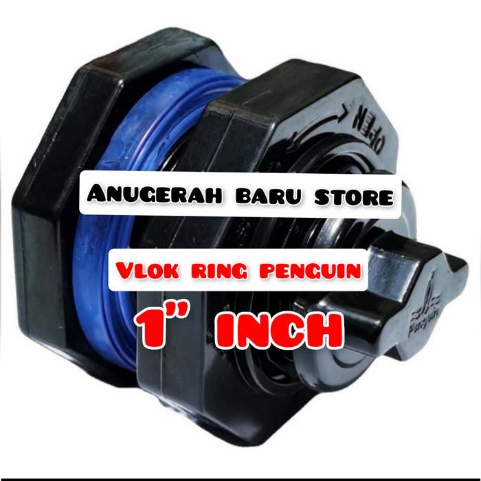 Vlok Ring PENGUIN 1 inch mur drat toren verlop tangki air