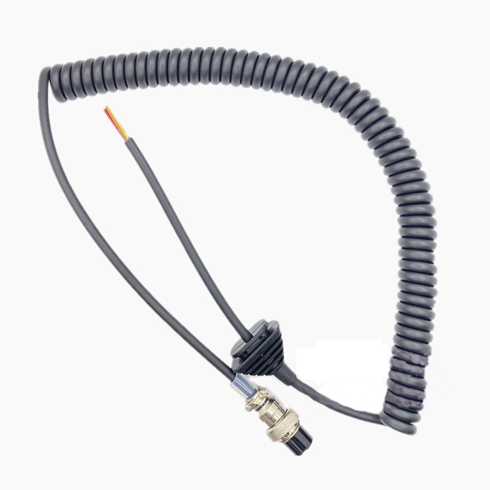 8 Pin Speaker Mic Microphone Replacement Cable For Alinco DR620 DR635