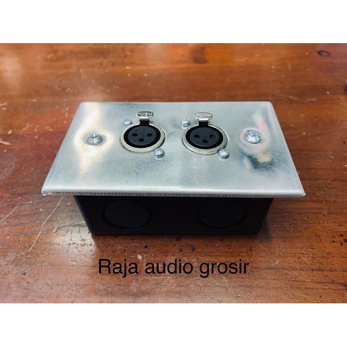 Panel C Jek Canon Xlr Tanam 2 Annel Canon Xlr Box Tembok Tanam 2.