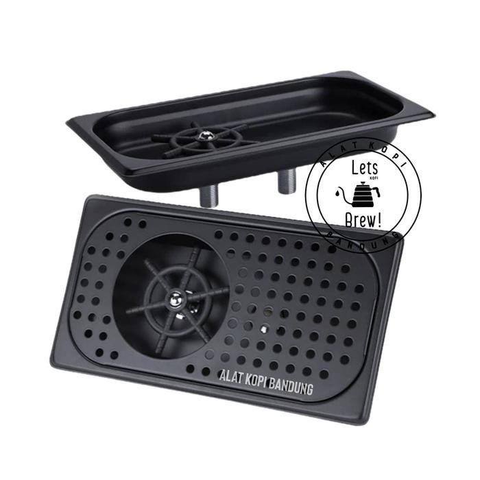 Jug Rinser / Glass Rinser Bahan Stainless / Alat Membersihkan Milk Jug