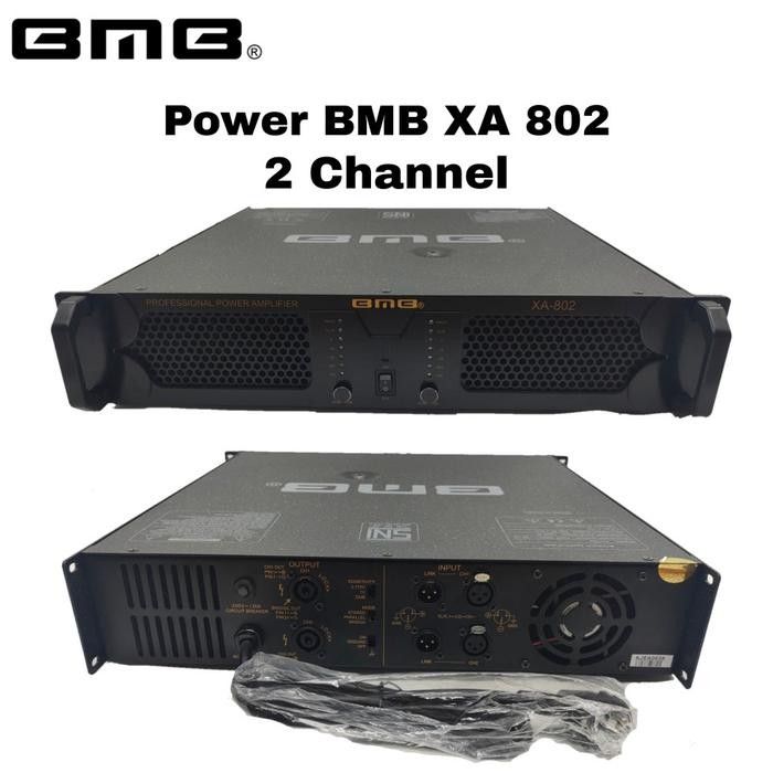 Power Amplifier Bmb Xa 802 Bmb Xa-802 Power Bmb Xa802