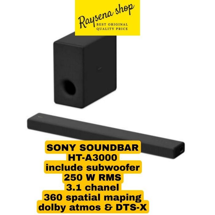 Sony A3000 / Ht-A3000 Soundbar Atmos Dts X
