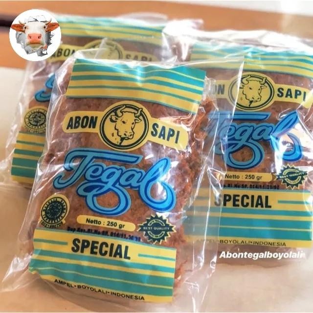 

BARANG TERLARIS Abon Sapi Asli Boyolali Spesial Cap Tegal 250gram