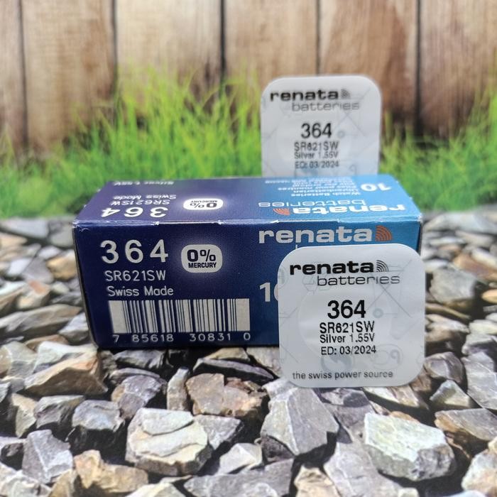 Baterai Jam Tangan Edifice EF-305 EF-305D Renata 364 SR621SW Original