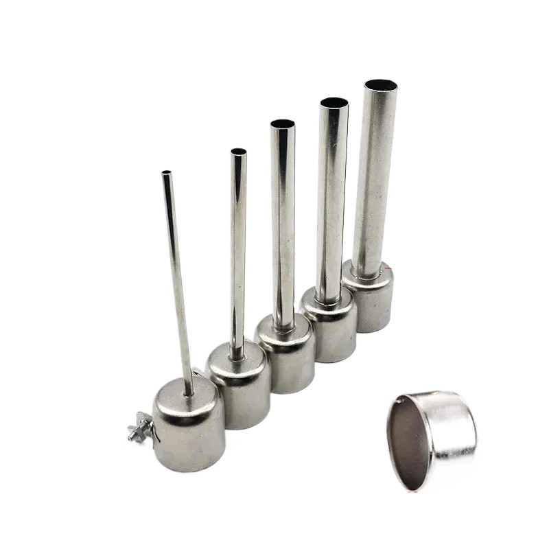 BGA Accessories 80mm Lengthen Type Hot Air Gun Nozzle 850/852 Series BGA Nozzle for YIHUA ATTEN SAIK