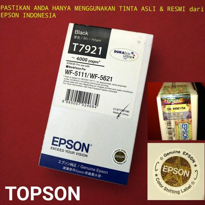 Epson T792 Ink Cartridge untuk WorkForce Pro WF-5111 / WF-5621