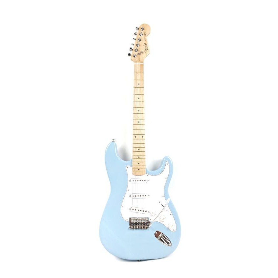 Gitar Elektrik Fender Stratocaster Blue Ocean Bonus Tas Kabel Jack Termurah