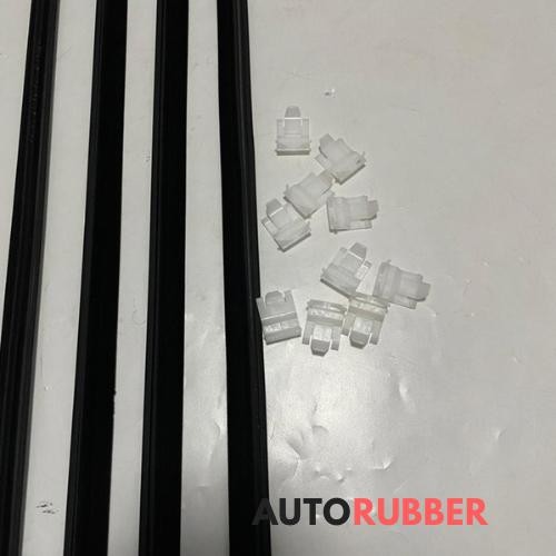 KARET PELIPIT LIST KACA LUAR WEATHER STRIP AVANZA XENIA VVTI LAMA 1SET