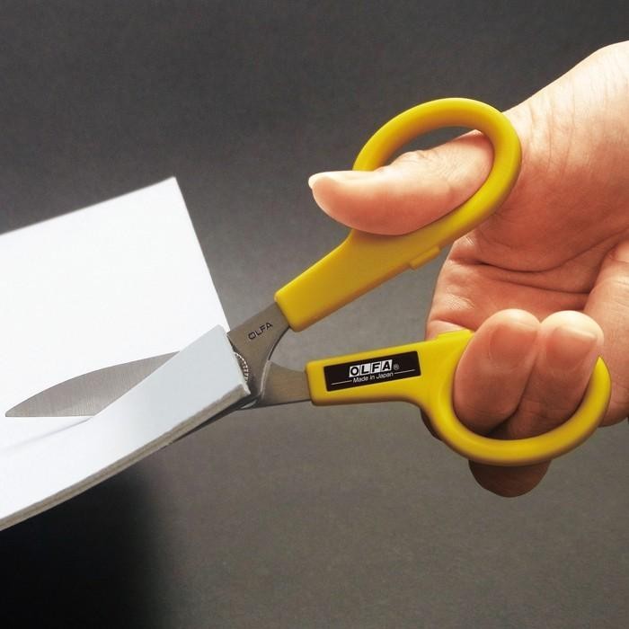 

Gunting Stainless Steel Scs-1 Olfa ( 5 Inch ) Blade Scissors Japan