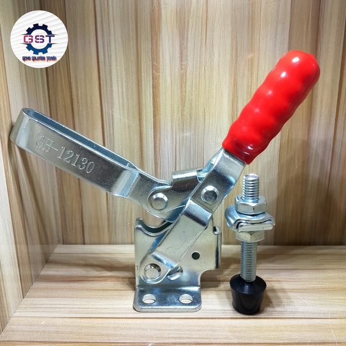 

Toggle Clamp Gh-12130 Vertikal 340Kg New Original Taiwan Togle Klem Gh-12130 Setara Misumi
