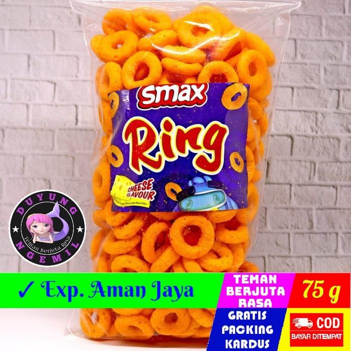 

[1Kg] Ring Smax Keju / Ring Smax Xtra Pedas Duyung Ngemil - Camilan Termurah Makanan Ringan Jajanan