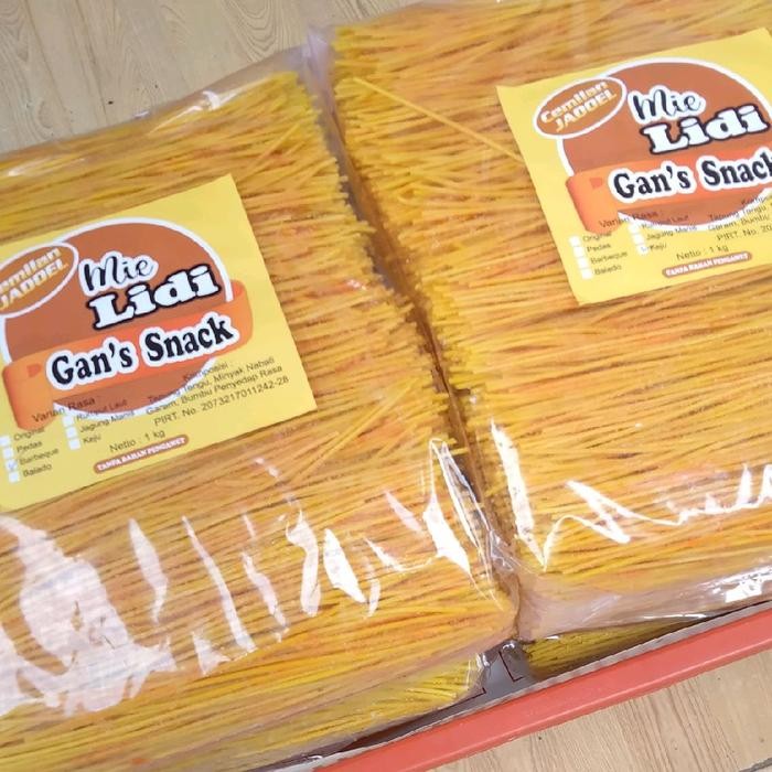 

Mie Lidi Renyah 1 Kg - Snack Renyah Pedas - Makanan, Manis, Ayam, Asin, Kering, Food, Camilan