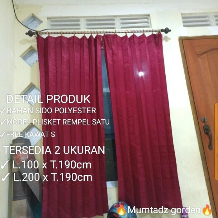 gorden sido plisket polos/gorden polos plisket/gorden plisket murah