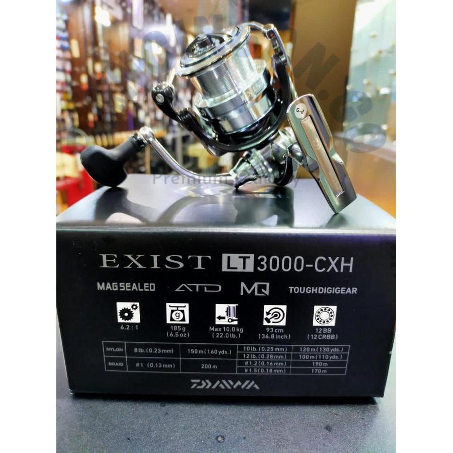 Paling Baik Reel Daiwa Exist Lt 3000-Cxh