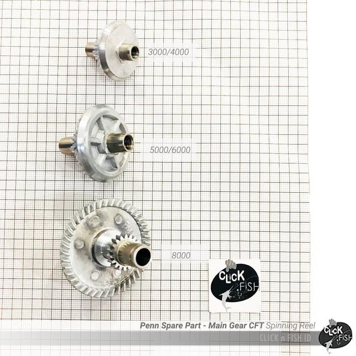 Promo Penn Spare Part - Main Gear Battle I 3000 / 4000 Spinning Reel