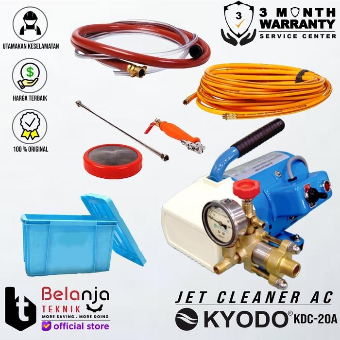 Kyodo Mesin Pembersih Ac Kdc-20A Jet Cleaner Cuci Ac Kdc 20 A 200Watt