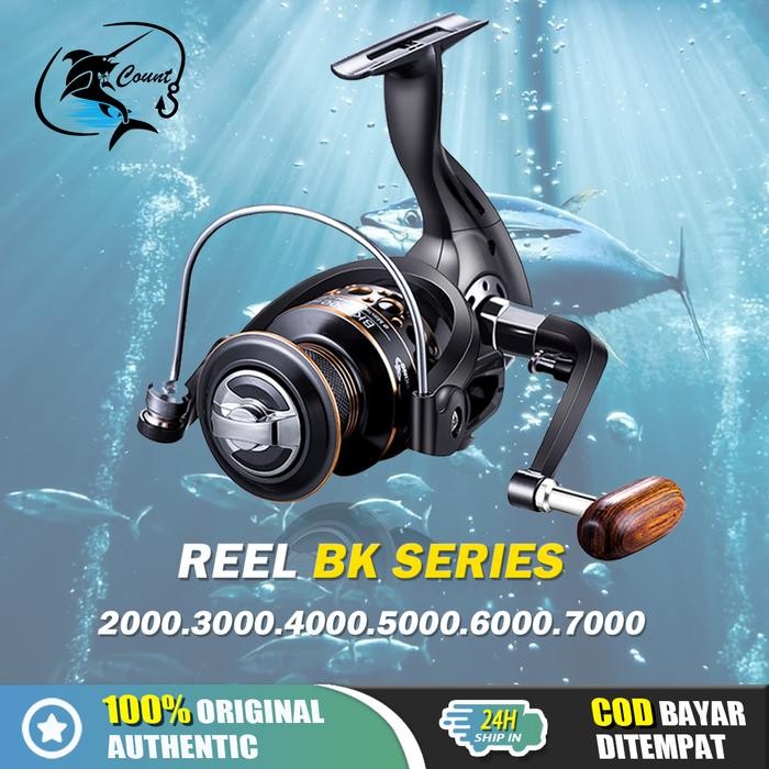Banyak Dicari Reel Pancing 2000-7000 5.2: 1 / Reel Pancing Murah Kuat Power Handle / Gulungan