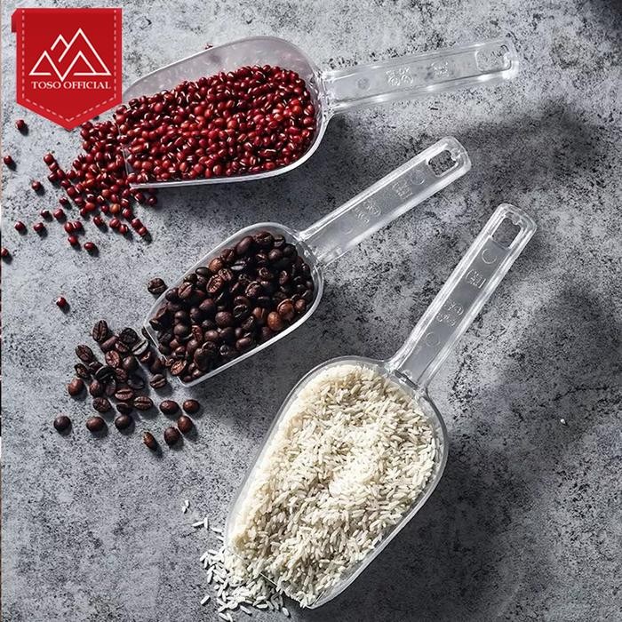 SEKOP ES BATU SCOOP ICE ACRYLIC SEROK ES AKRILIK FLAT SENDOK ES TEPUNG